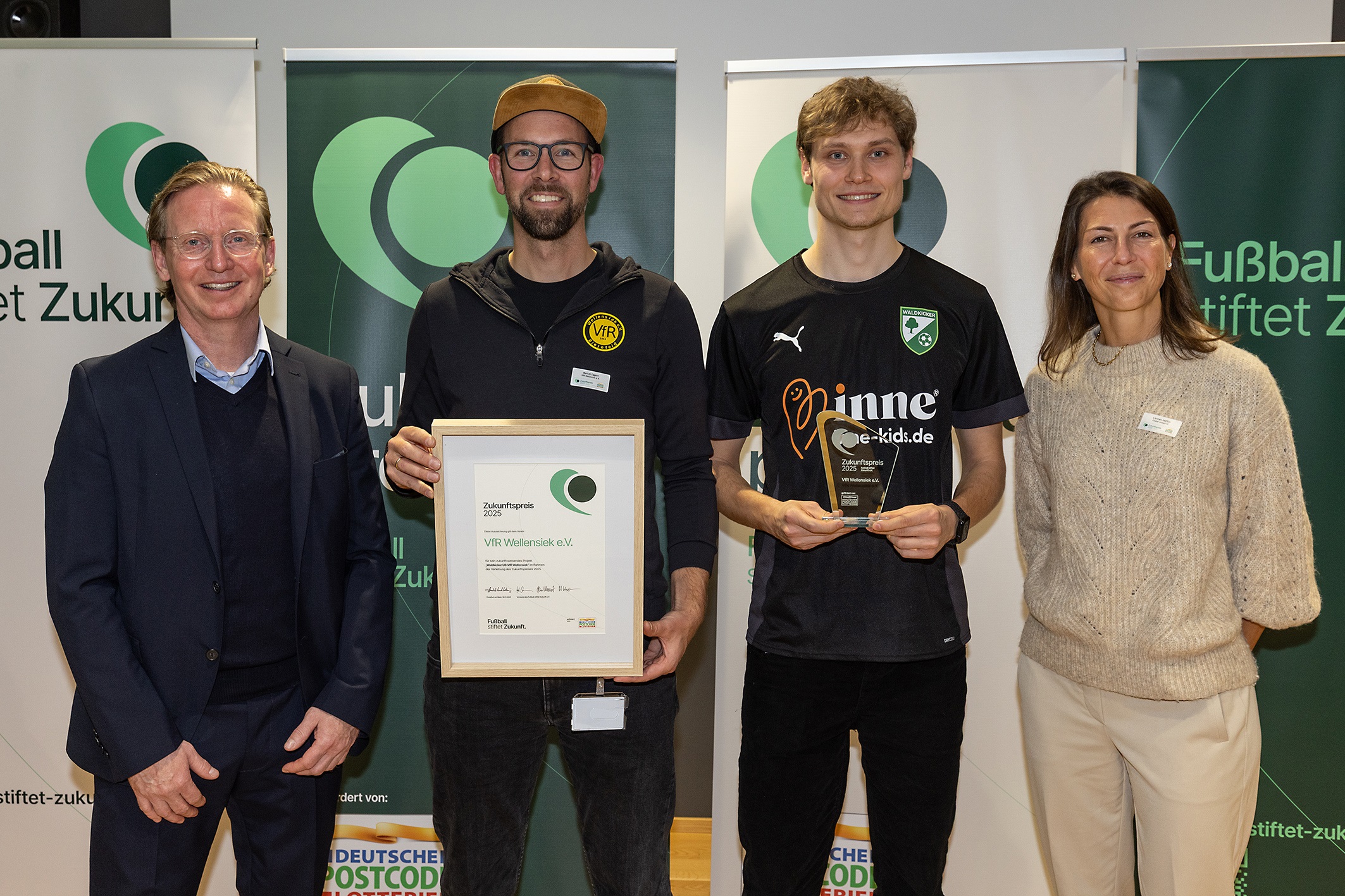 Fußball stiftet Zukunft e.V. vergibt Zukunftspreise an gesellschaftlich engagierte Fußballvereine