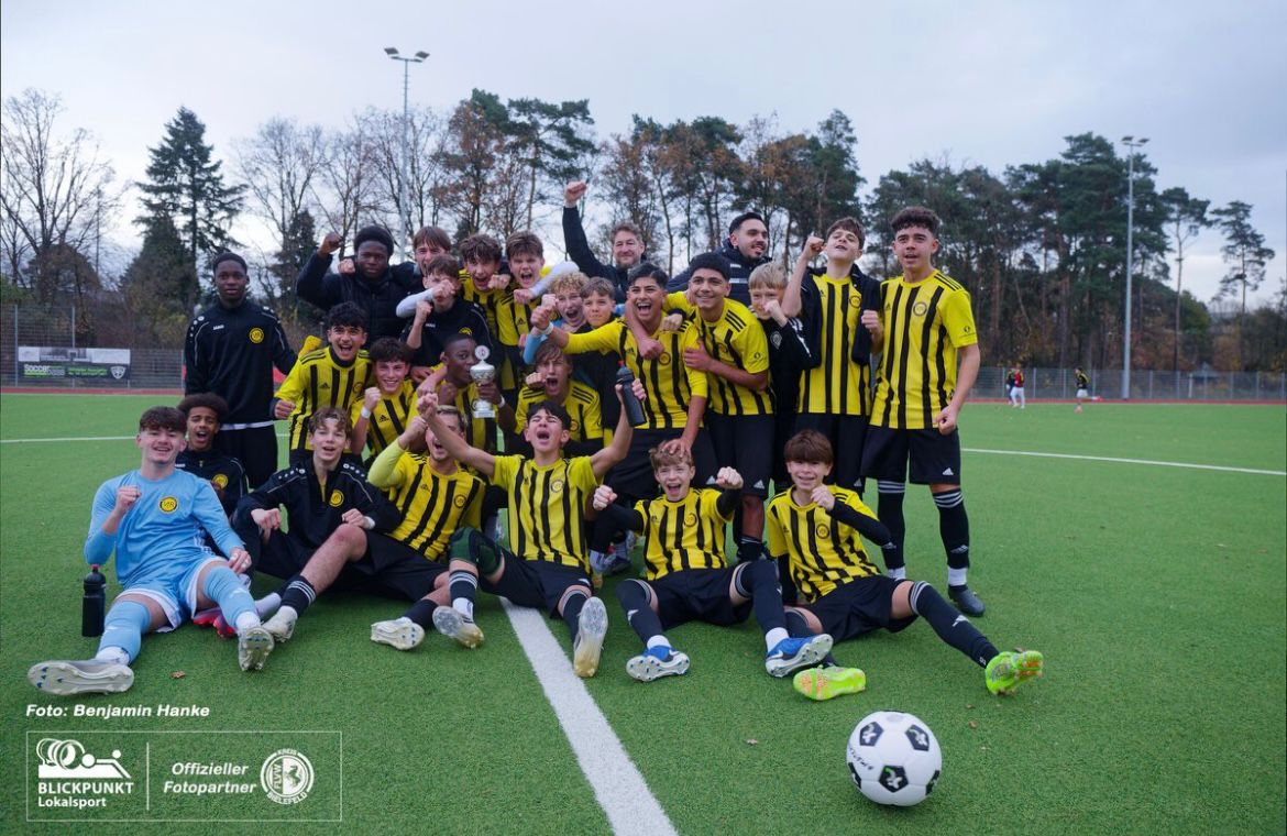 Unsere C Jugend stürmt mit Leidenschaft und Willenskraft in den Westfalenpokal!